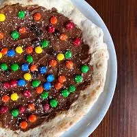 M&M com nutella