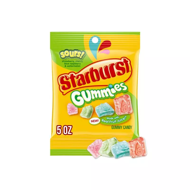 Starburst sour gummies 5oz