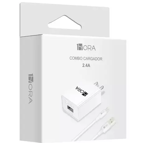 Combo cable v8  1m 2.4a 12w