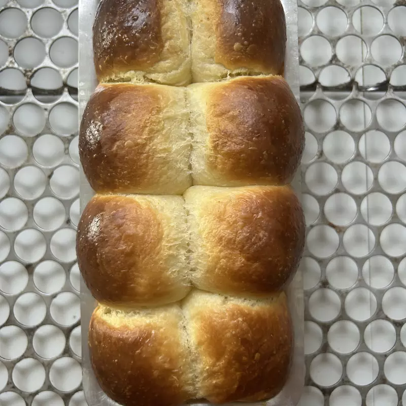Brioche com  chocolate e laranja