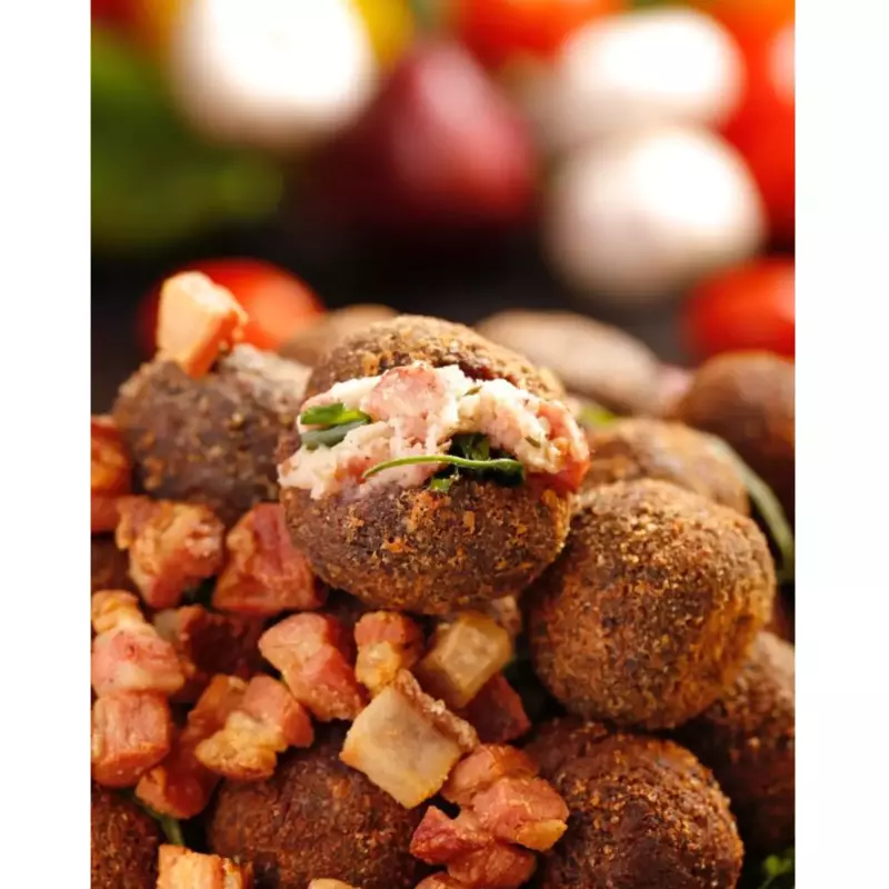 Bolinho de Feijoada completo