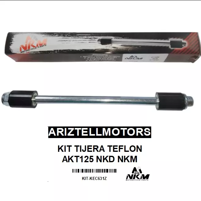 KIT TIJERA TEFLON AKT 125 NKD