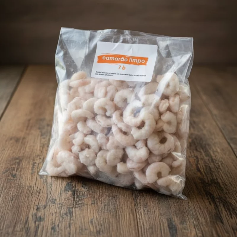 Camarão sete barbas descascado kg