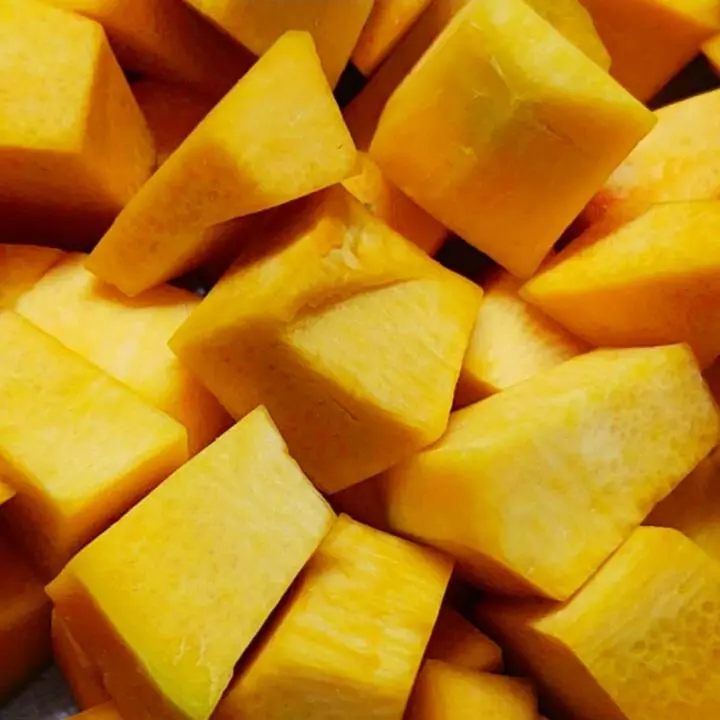 ABÓBORA CABOTIÁ CUBOS