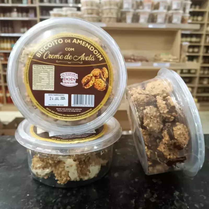 Biscoito de Amendoim Recheado