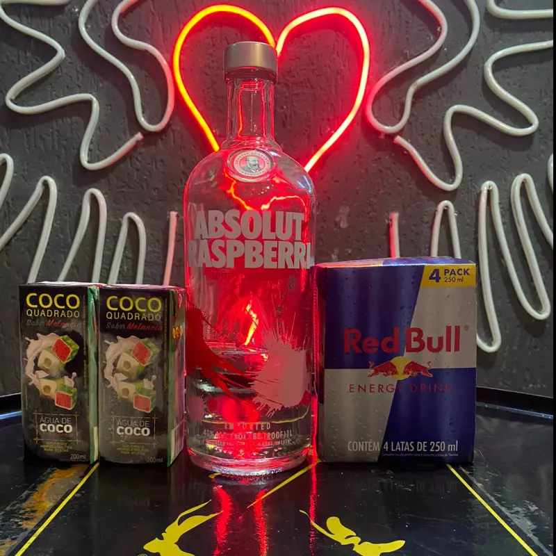 COMBO ABSOLUT RASPBERRY 700 ML