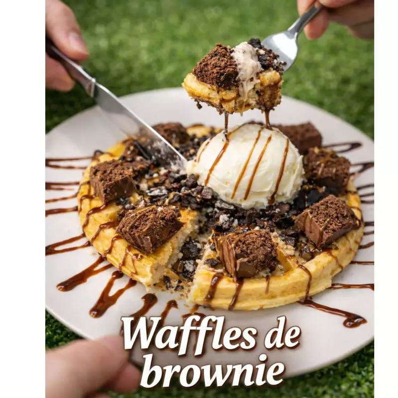 waffle brownie