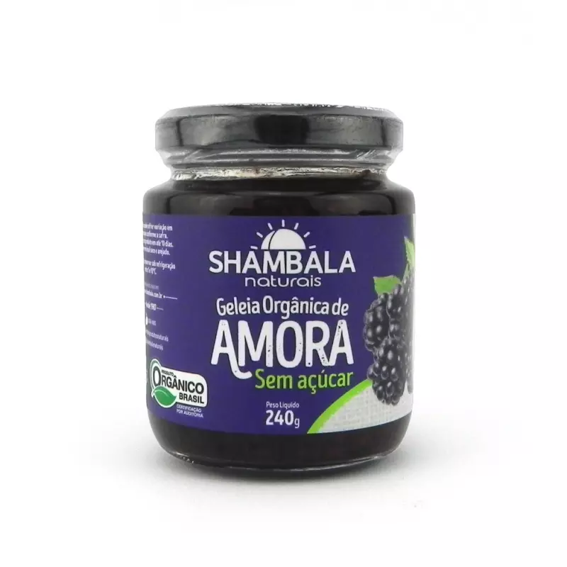 Geleia Organica Amora S/ Açúcar