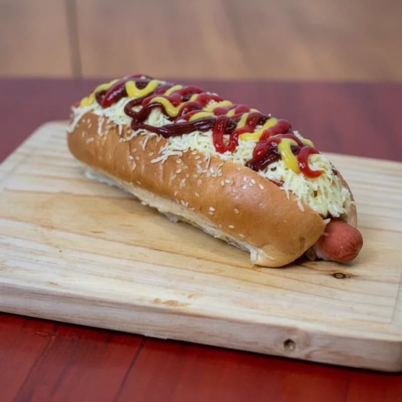 Perro caliente sencillo