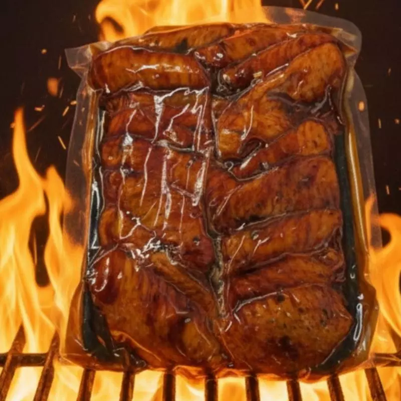 Meio da Asa Com Barbecue 700g