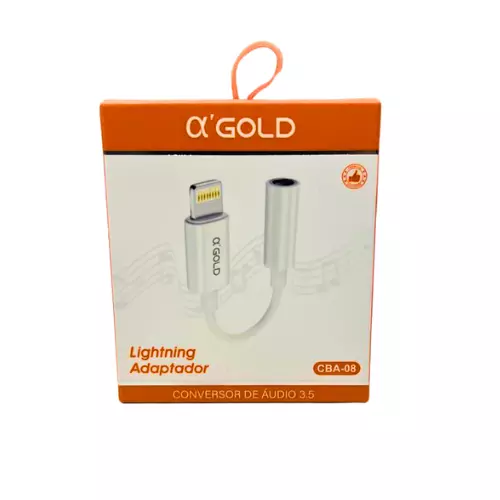 ADAPTADOR LIGHTINING/P2 AUDIO CBA-08
