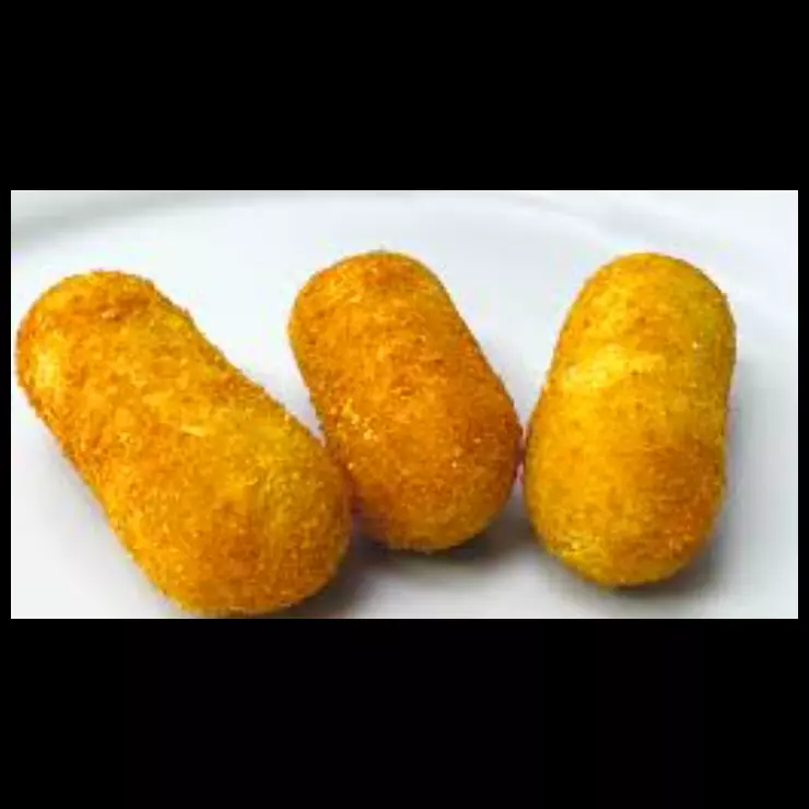 Croquete de presunto e queijo