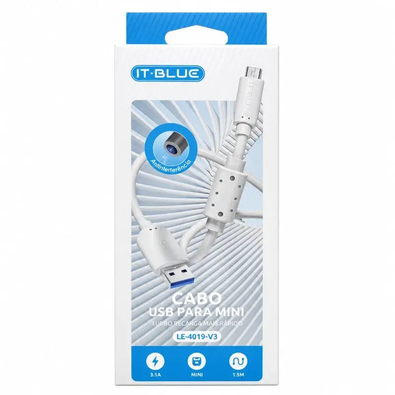 CABO USB PARA V3 IT-BLUE LE-4019-V3