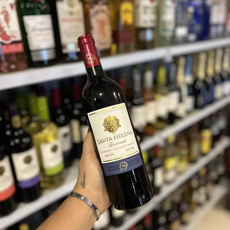 SANTA HELENA CAB/MERLOT 750ML