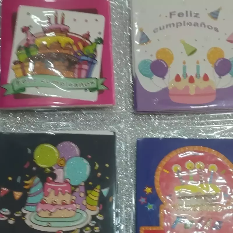 Tarjeta de cumpleaños pequeña