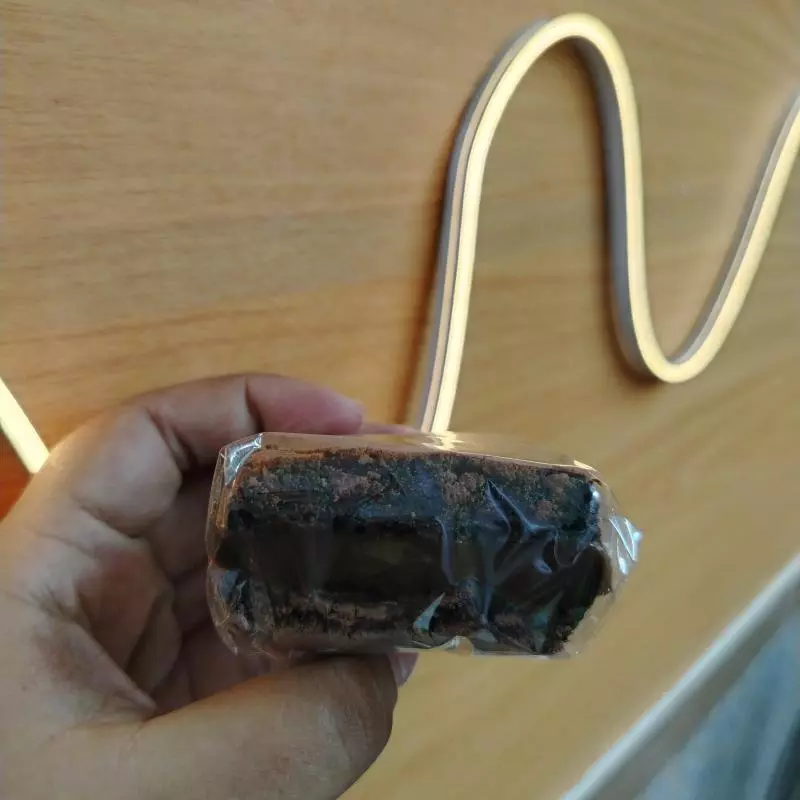 Brownies recheado de brigadeiro