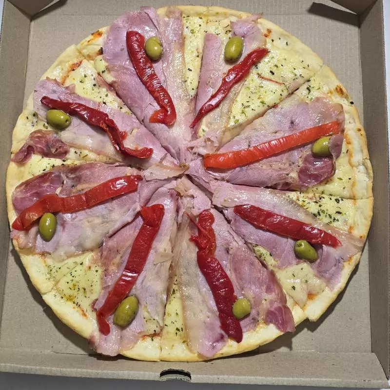 Pizza Panceta ahumada