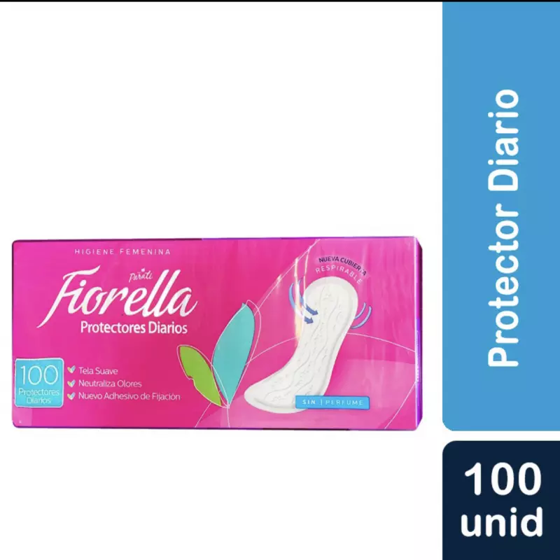 Protector diario Fiorella 100unidad