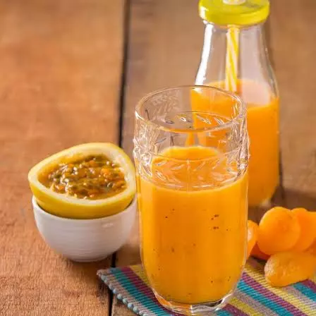 Suco de Maracujá, Acerola e Damasco