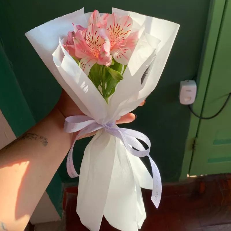 Buquê Uni Astromélia