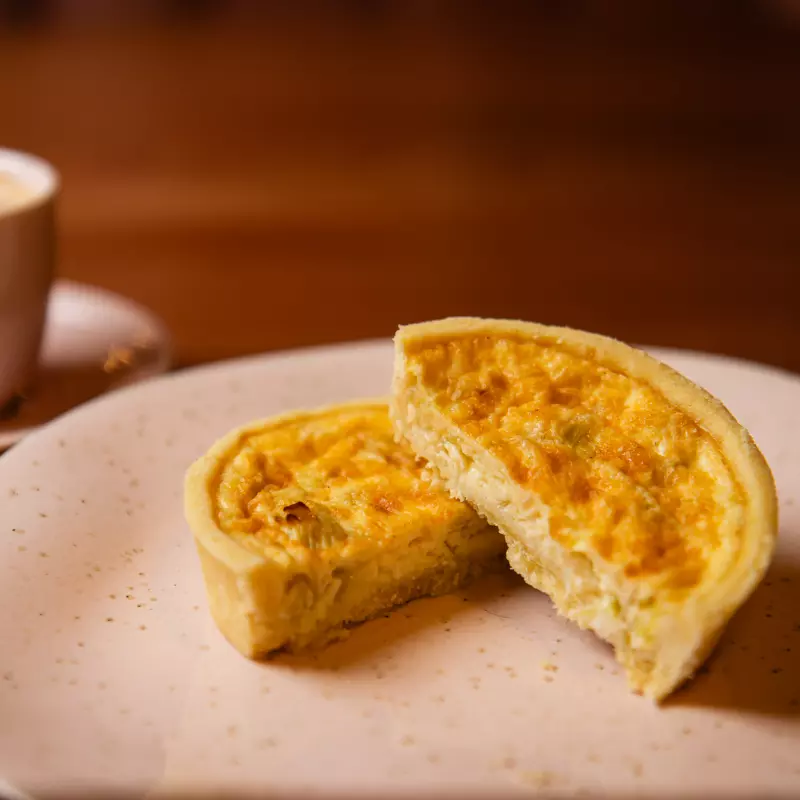 Quiche de Alho Poró