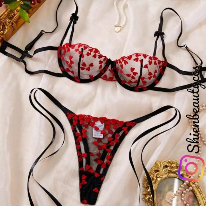 Conjunto corazones 4119