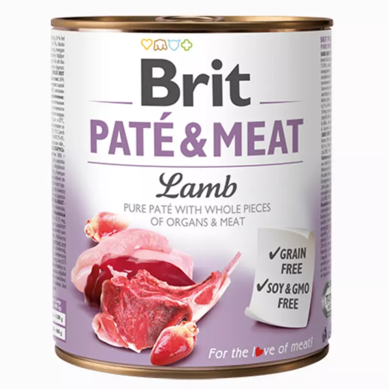 BRIT Paté & Meat Lamb 800 GR