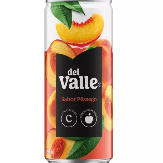 Del valle pêssego lata
