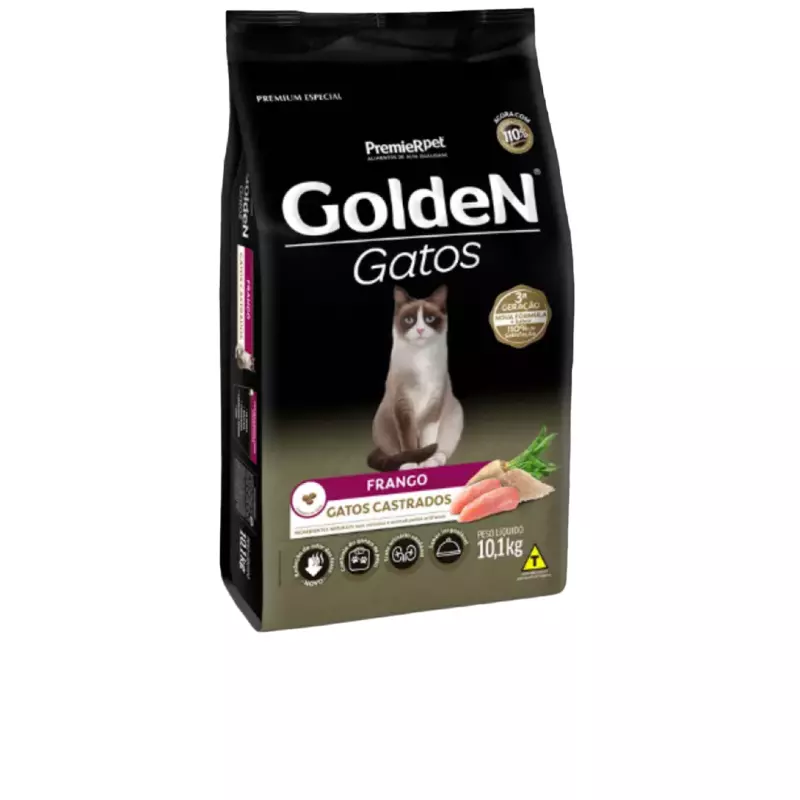 GoldeN Gatos Castrados Frango