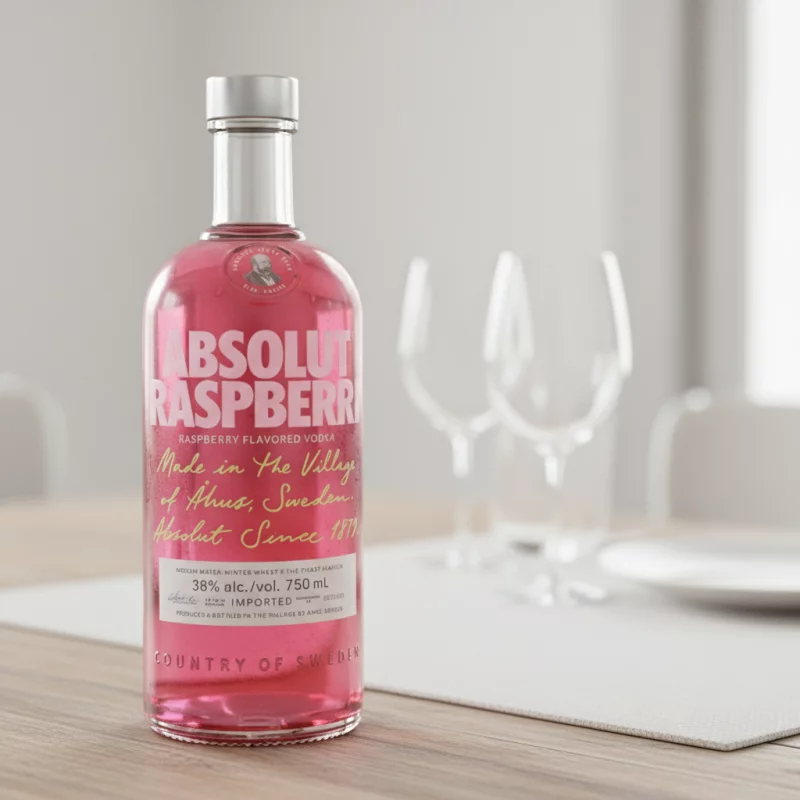 Absolut Vodka Raspberri 750ml