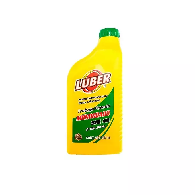 Luber SAE 40 de 950 ml.