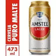 AMSTEL LAGER LATÃO 473ml