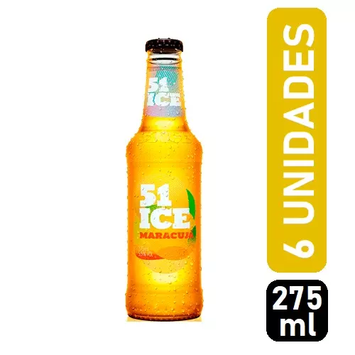 51 ICE MARACUJÁ FARDO COM 6 UN