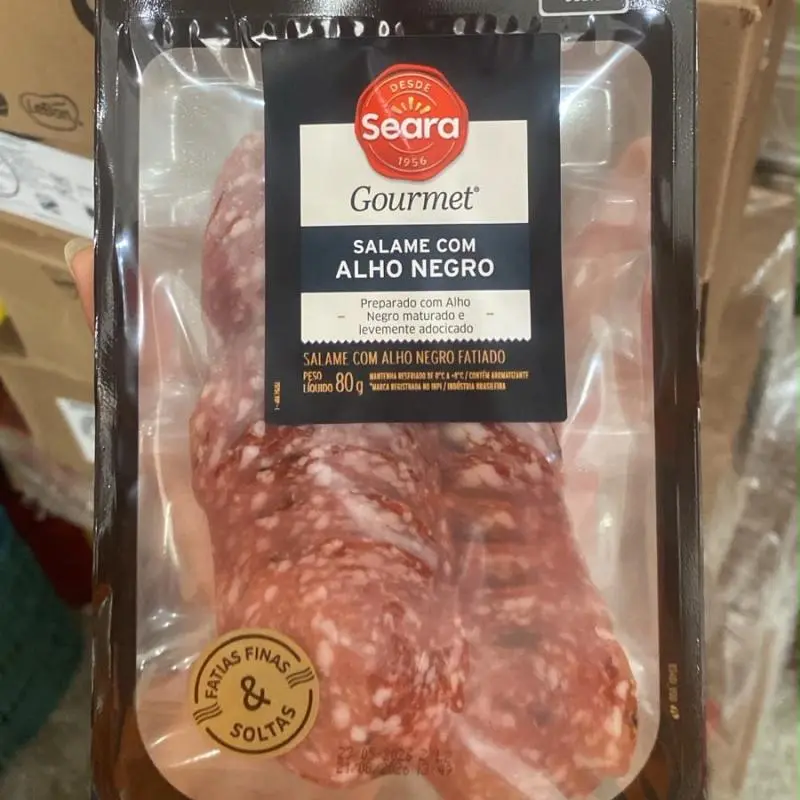 Salame Alho Negro