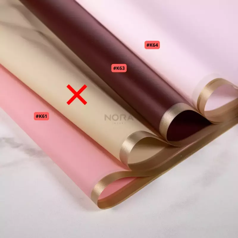 Papel coreano Borde dorado 20 und K6