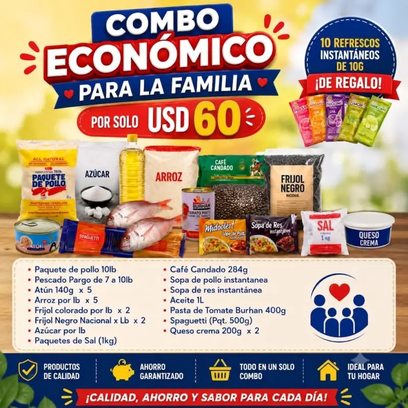 Combo Economico para la familia