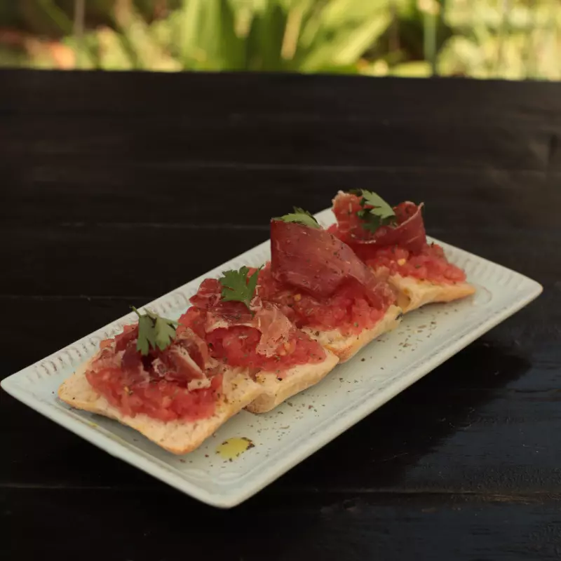 Pantumaca Jamón Serrano