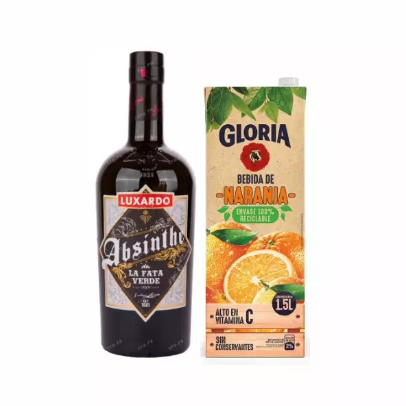 LUXARDO ABSINTHE 750ML + JUGO DE NAR