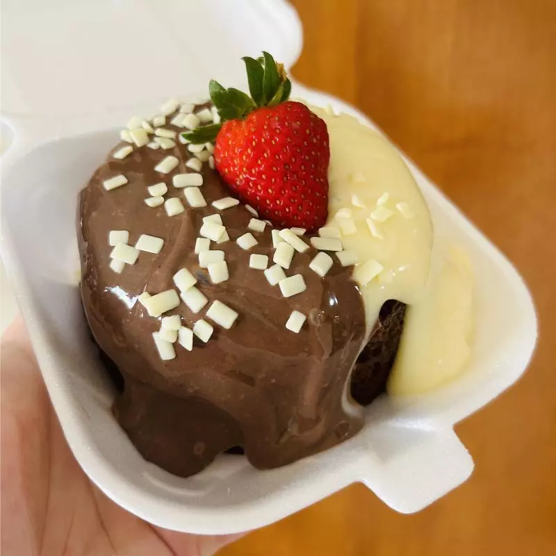 Bolo Mini Vulcão Dois Amores