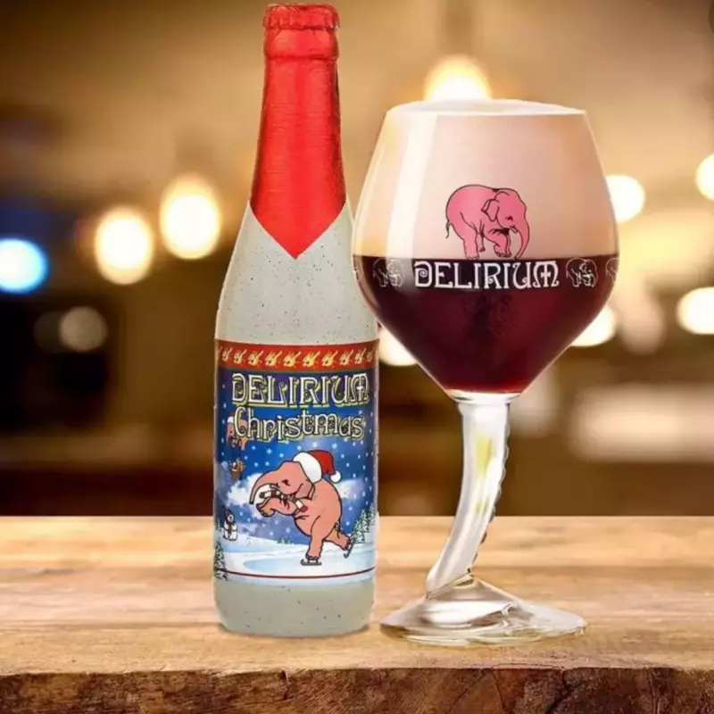 CERVEZA DELIRIUM 330cc CHRISTMAS 10°