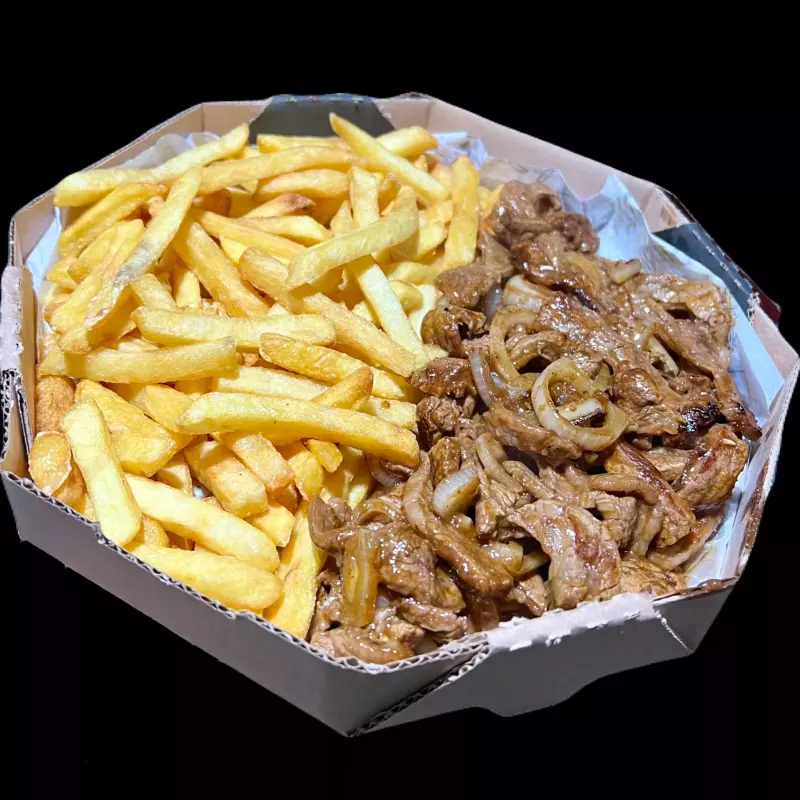 FILÉ COM FRITAS
