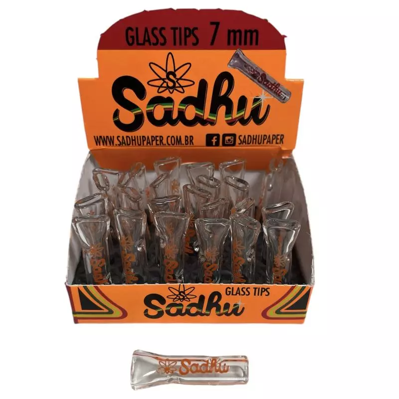Piteira de Vidro Sadhu 7mm