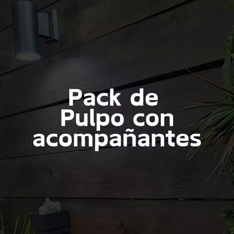 Pulpo - Pack con acompañantes
