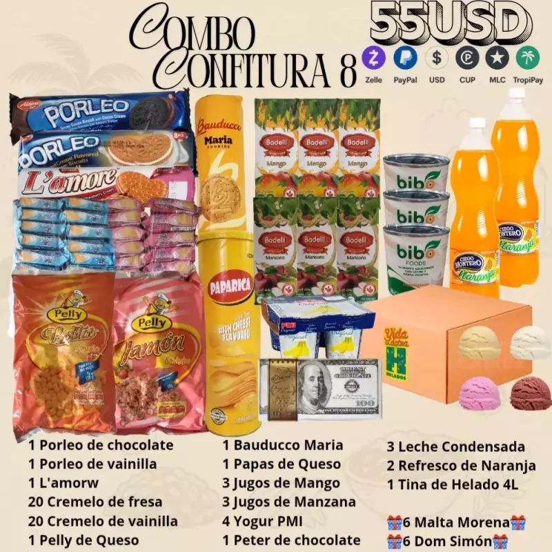 Combo de Confituras 8