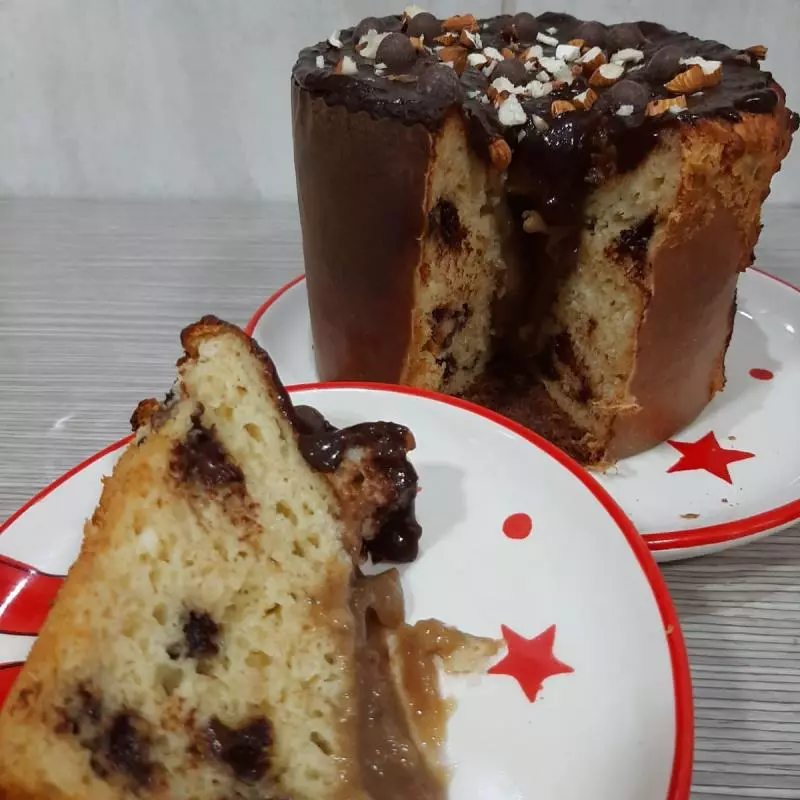Panetone recheado