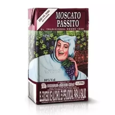 Moscato Passito Caja Litro