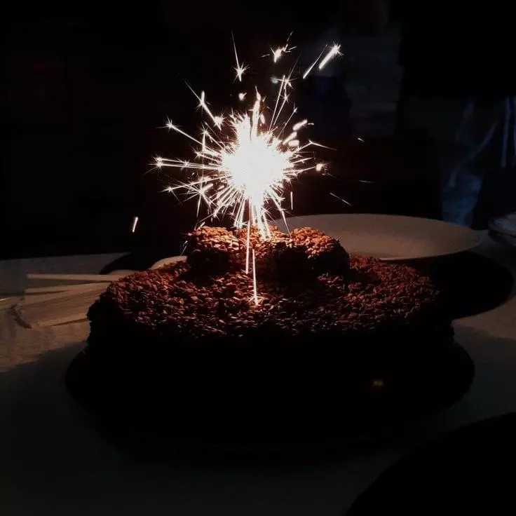 Vela de parafina Faísca