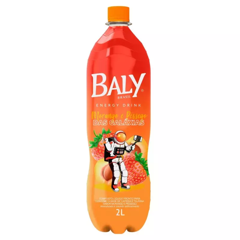 Baly morango e pêssego 2L