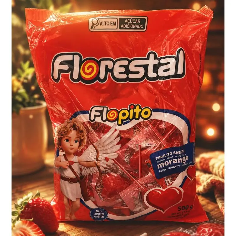 PIRULITO CORACAO 500G