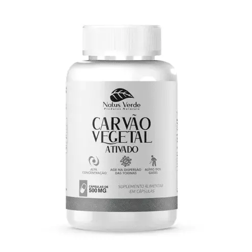 Cápsula Carvão Vegetal